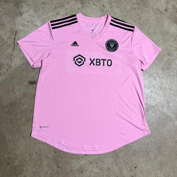 Adidas Inter Miami CF 22/23 Home Authentic Jersey Pink MEDIUM - Picture 1 of 8